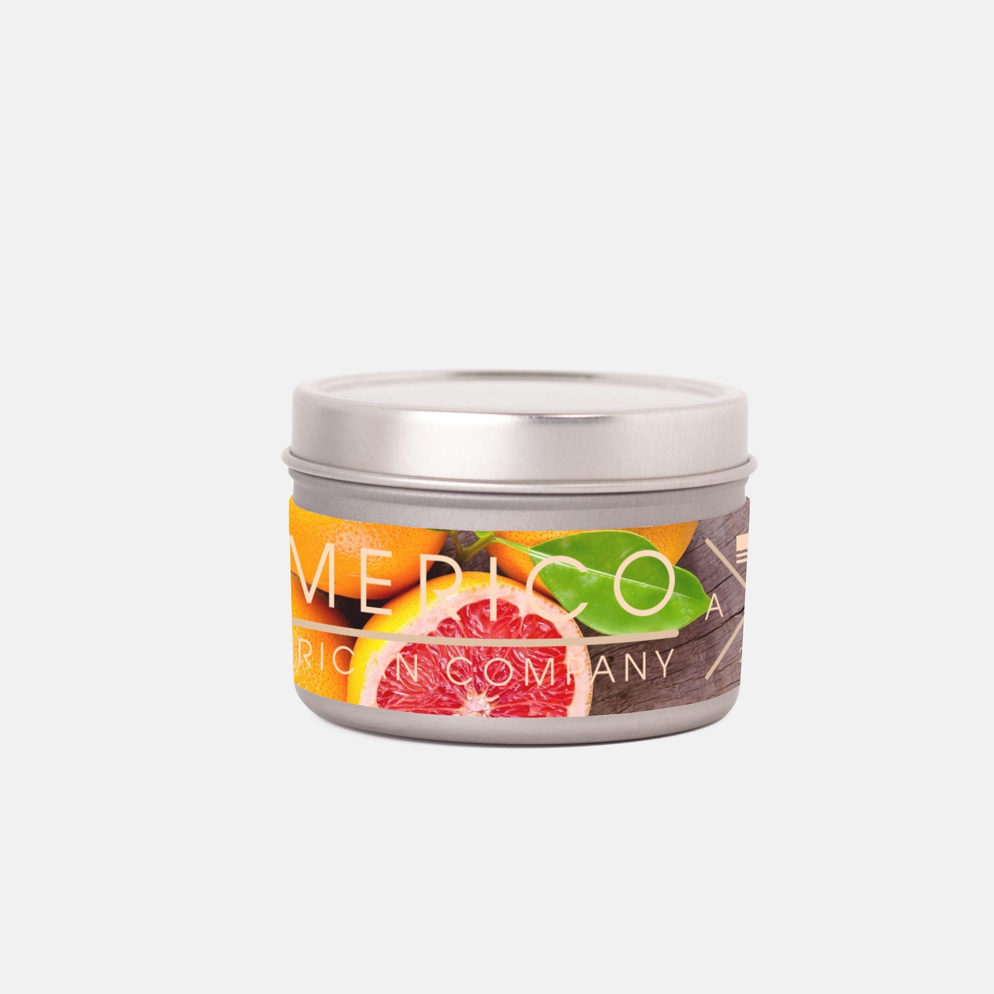 AC Candle Tin 4oz (Grapefruit & Mint)